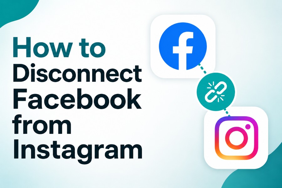 how to disconnect facebook from instagram