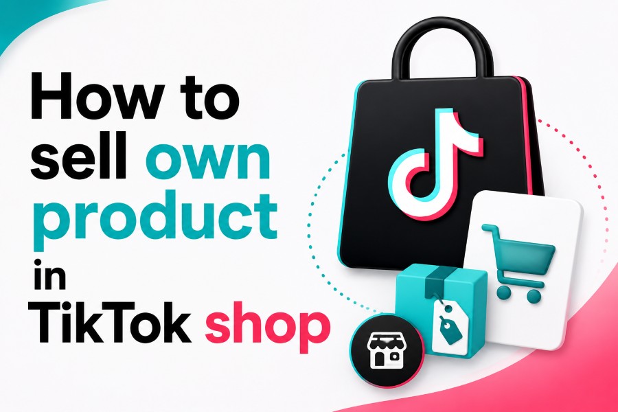 how to sell own product in tiktok shop